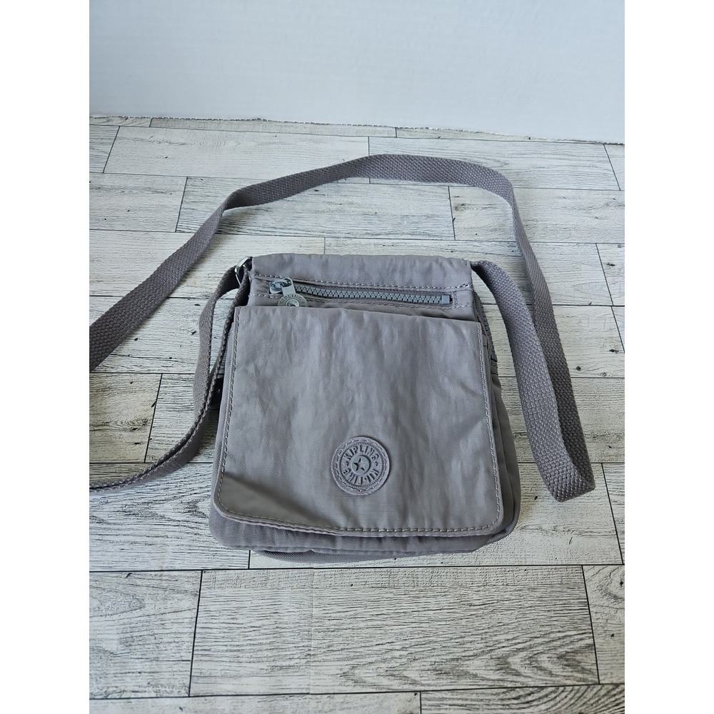 KIPLING Women's Small Gray Crossbody Travel Bag Handbag